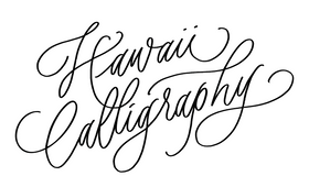 Hawaii Calligraphy